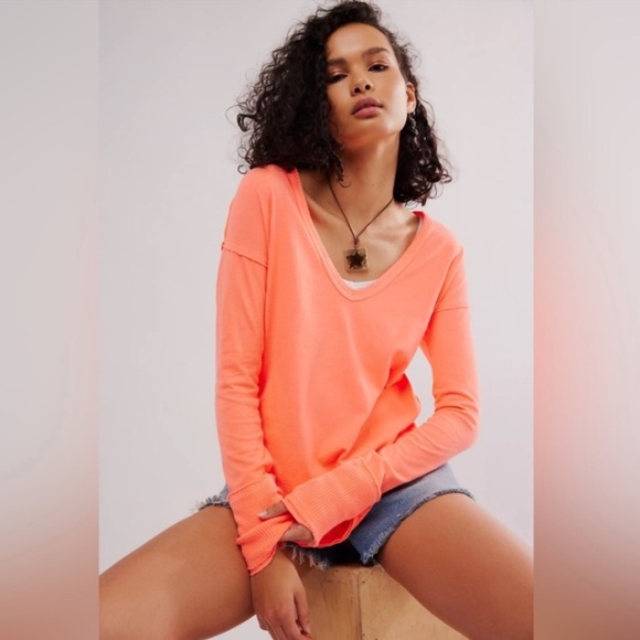 We the  free long sleeve boho top - Picture 1 of 2